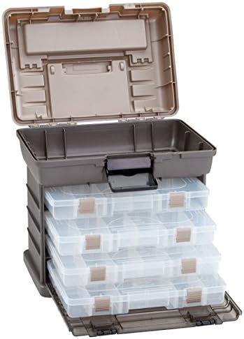 Plano 137401 By Rack System 3700 Size Tackle Box, Multi, 16 X 12 X 17.25 6lbs,Graphite/Sandstone