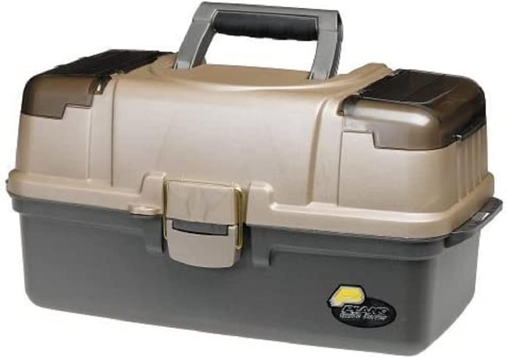 Plano Large 3-Tray with Top Access Tackle Box, Gray, Pack of 1