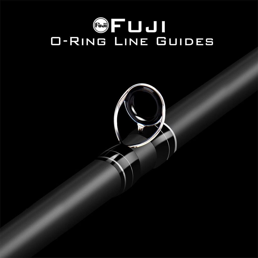 KastKing Perigee II Fishing Rods - Fuji O-Ring Line Guides, 24 Ton Carbon Fiber Casting and Spinning Rods - Two Pieces,Twin-Tip Rods and One Piece Rods