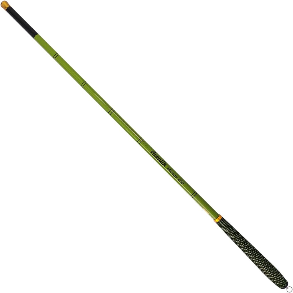 Aventik Mirage Telescopic Tenkara Rod 24T Pure Carbon 6:4 Action, Portable Collapsible Bass Crappie Floating Rod 6/8/10/12/15/18/21/24FT with Extra Sections,Ultralight Tenkara Rods