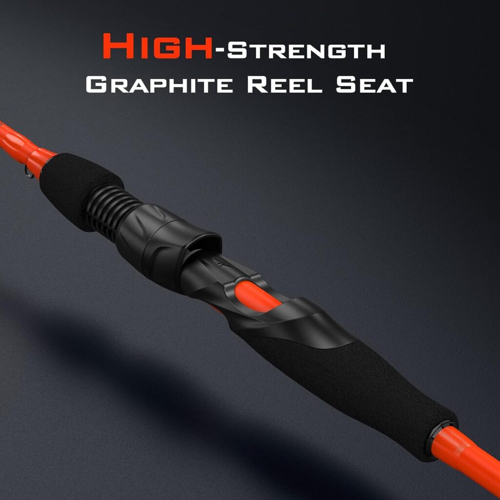 KastKing Royale Charge Spin Fishing Rods, Light, Sensitive  Powerful Fishing Rods, KastFlex IM6 Graphite Blank