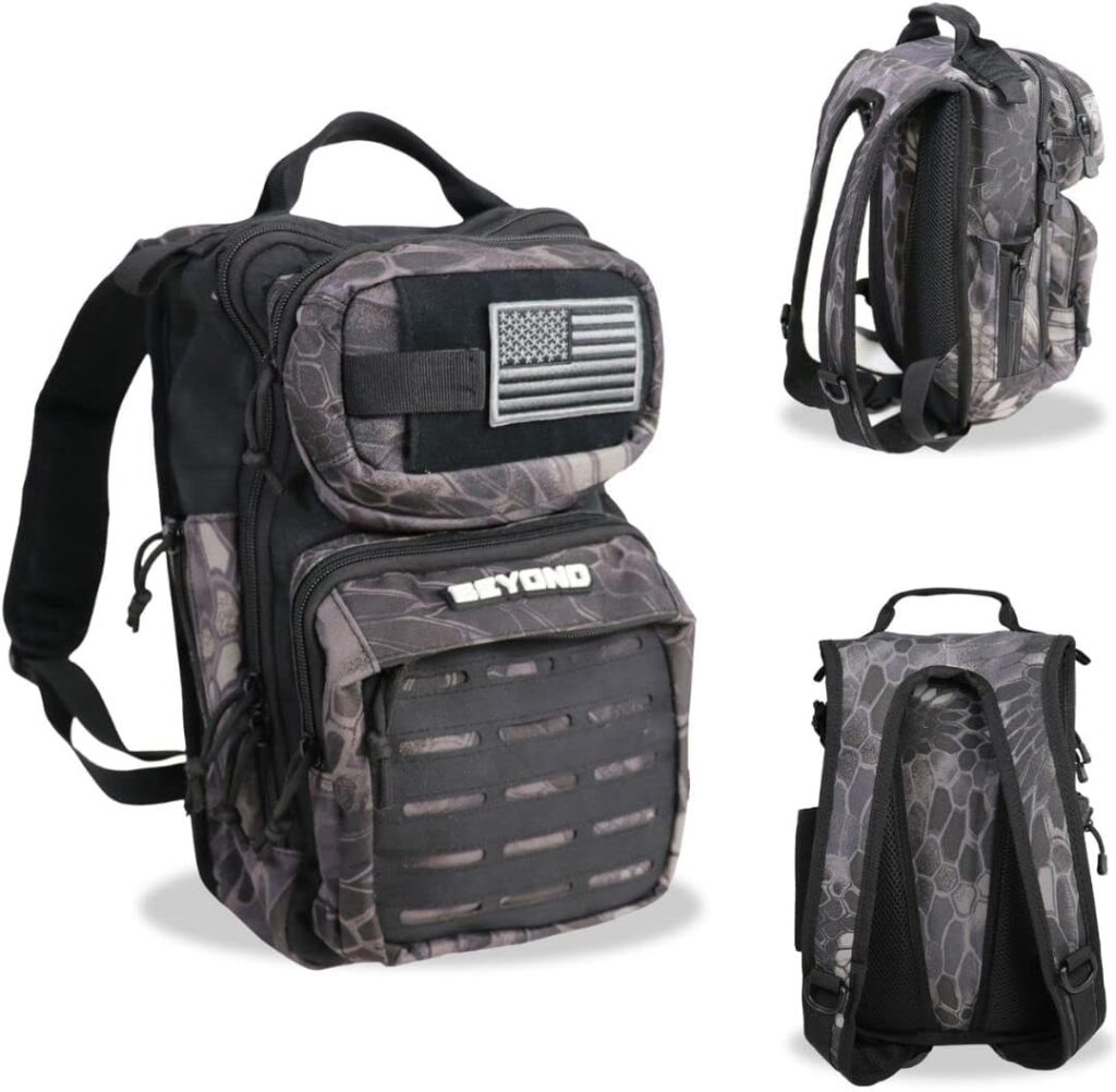 Beyond Fishing Tackle Backpack- The Voyager (Black Onyx)