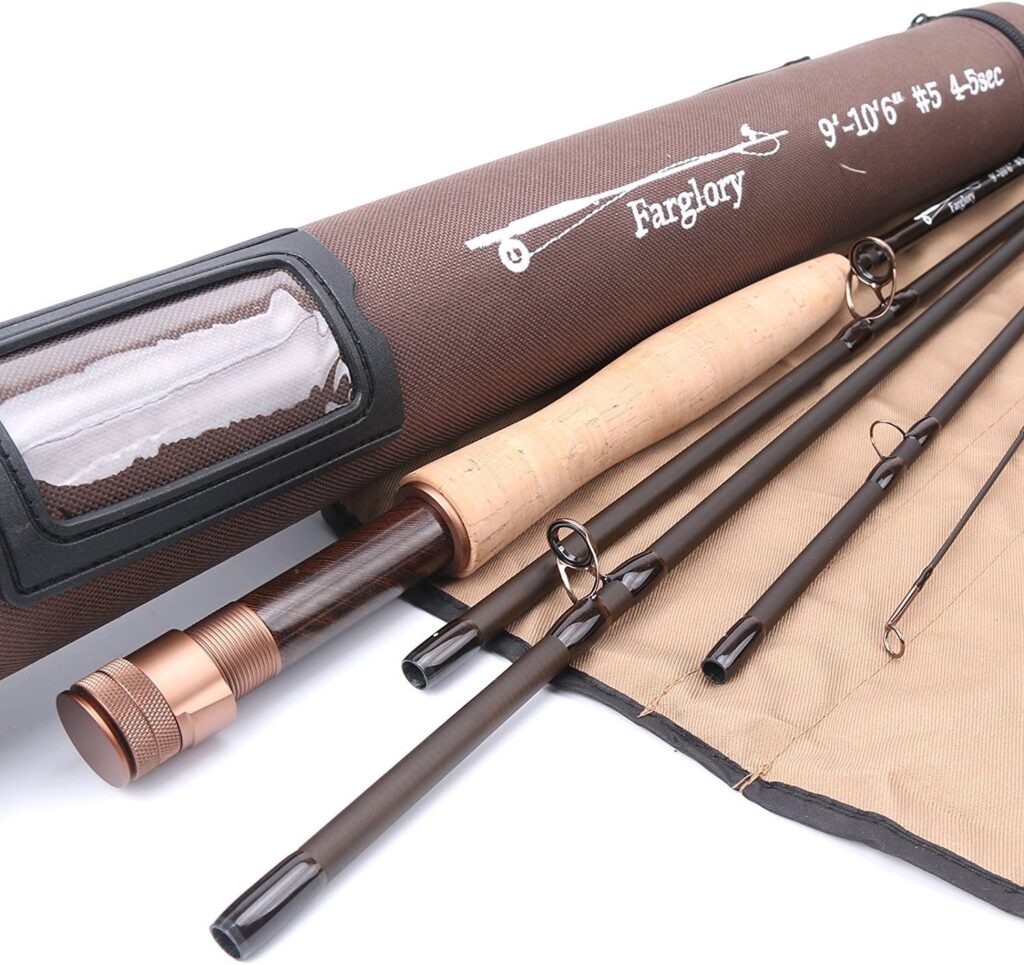 M MAXIMUMCATCH Maxcatch Farglory Euro Nymph Fly Rod Czech nymphing Style 4 in 1 Fly Fishing Rods