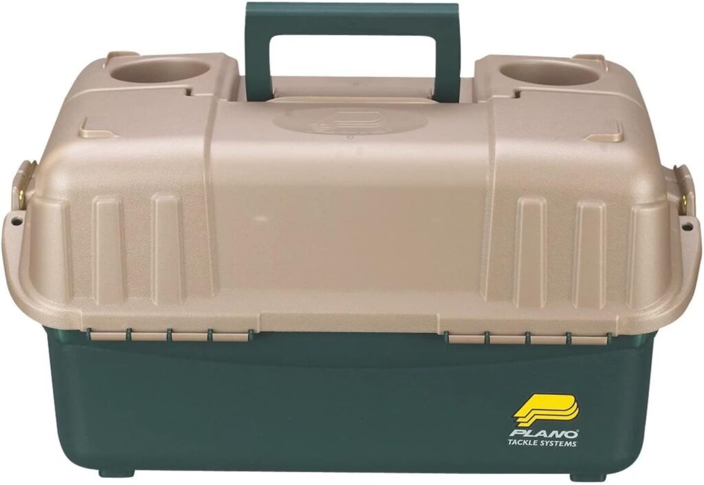 Plano Hip Roof Box 6-Tray Green/Sand 861600