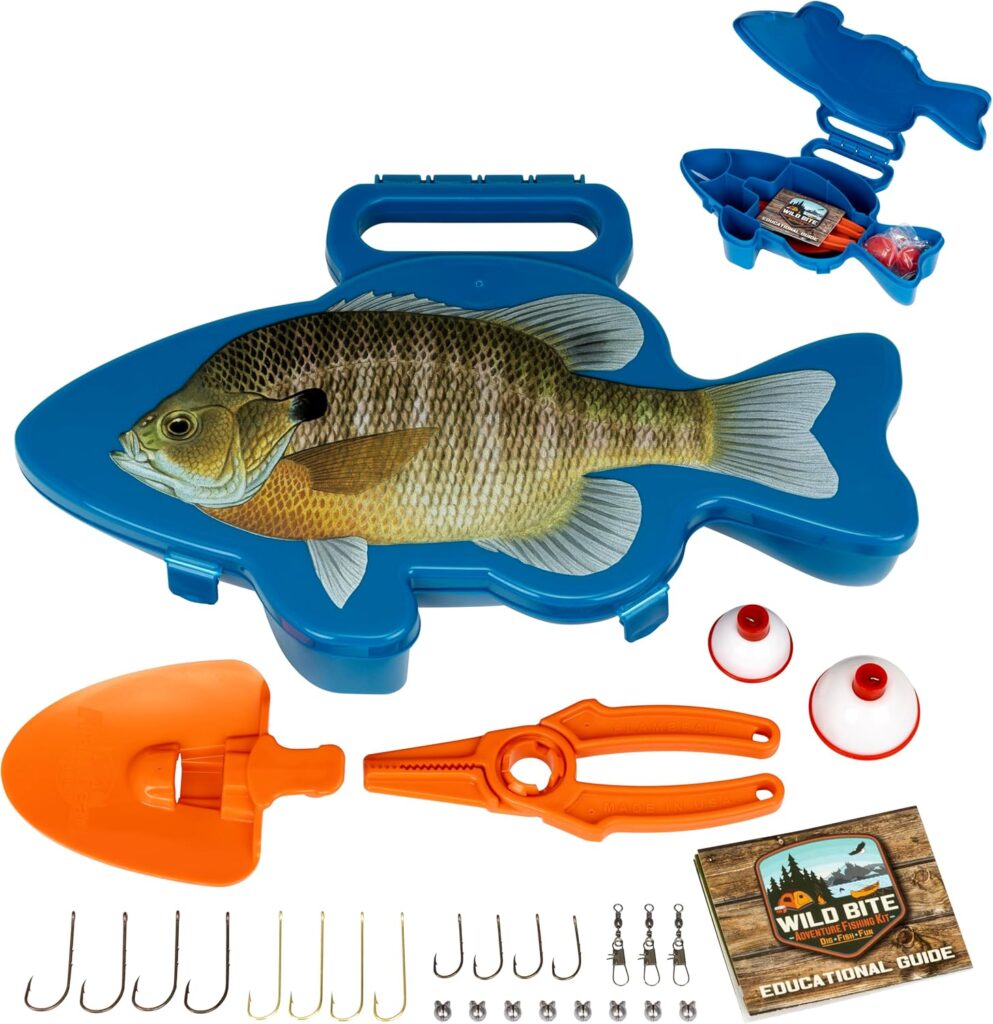 Flambeau Outdoors Wild Bite Fishing Tackle Box Kit