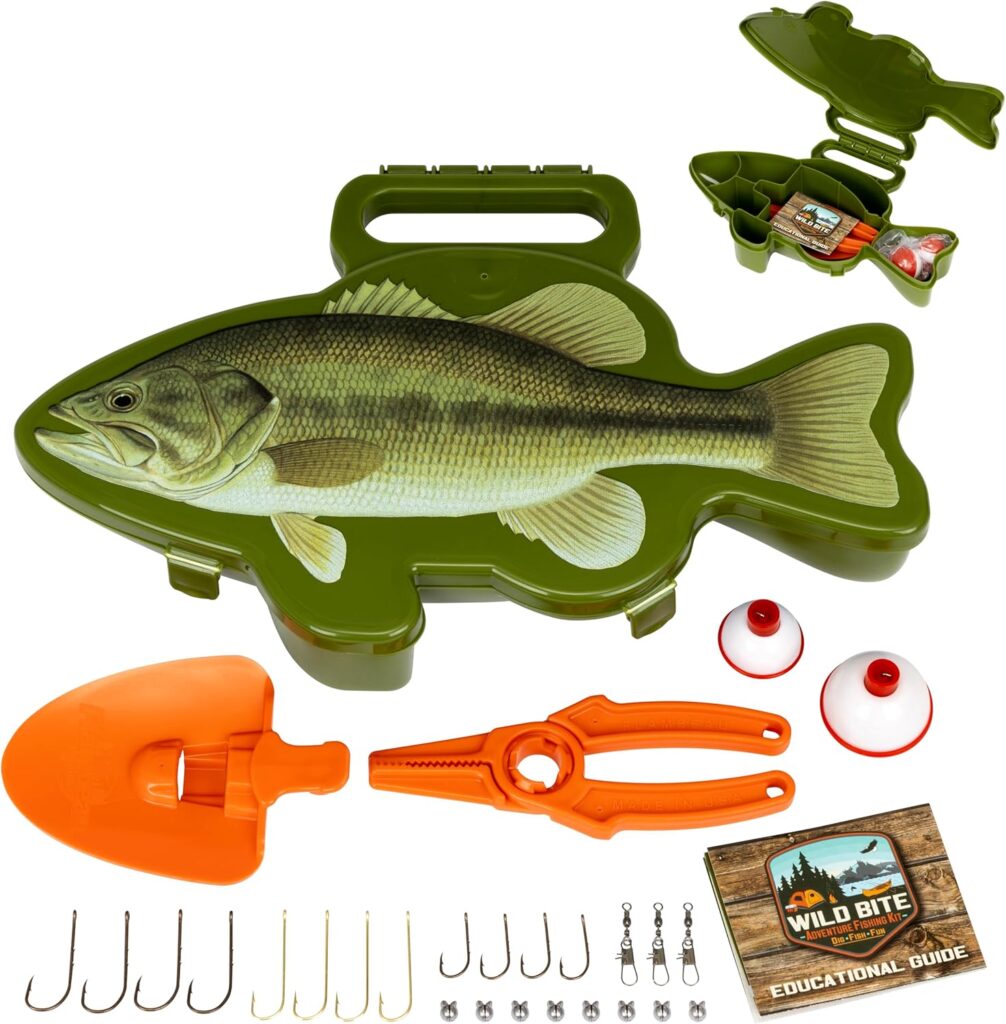 Flambeau Outdoors Wild Bite Fishing Tackle Box Kit