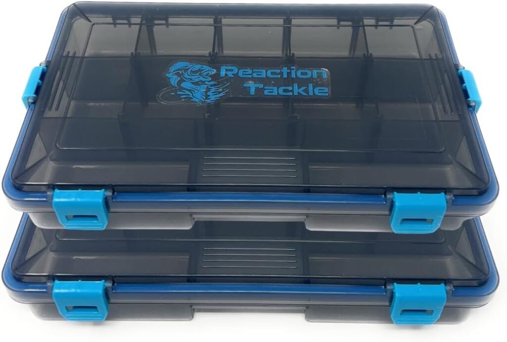 Reaction Tackle Ultimate Tackle Box Trays: Organize, Store, and Dominate with our 4-Pack Kit! Perfect for Anglers on the Go - 3500 4-pack