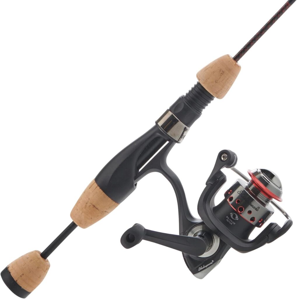 Ugly Stik Elite Ice Spinning Reel and Fishing Rod Combo