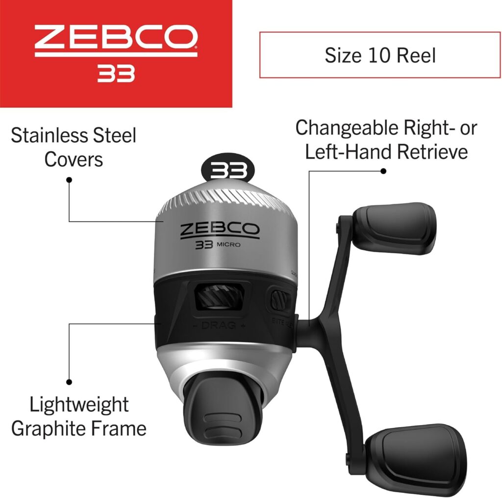 Zebco Spincast Fishing Reel