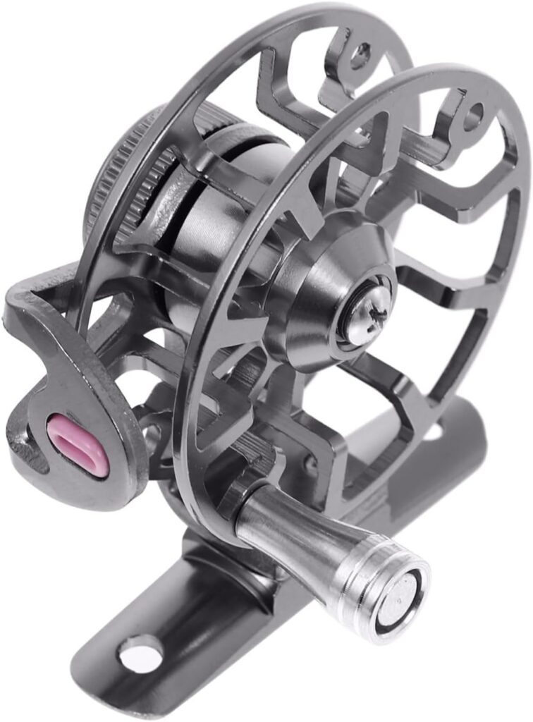 Professional Ice-Fishing Accessory Metal Fishing Rod Spooler No-Gaps Reel Comfortable Touch Beginner Friendly